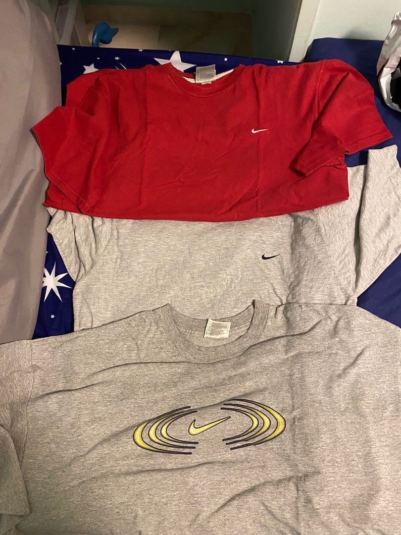 Vintage Nike Shirts Men s Fashion Tops Sets Tshirts Polo