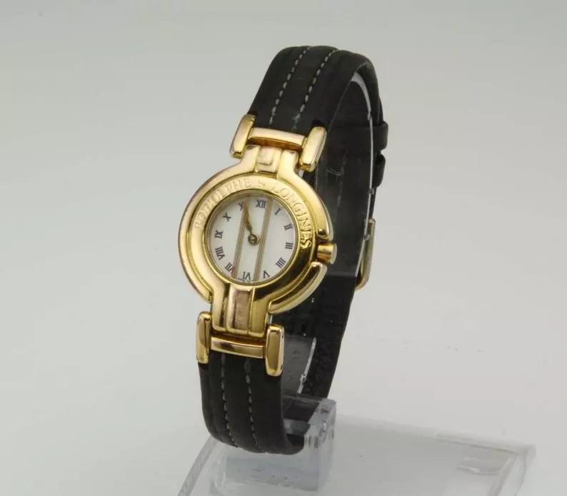 Vintage RODOLPHE -by Longines Ladies Statement Watch In Gold Tone ...