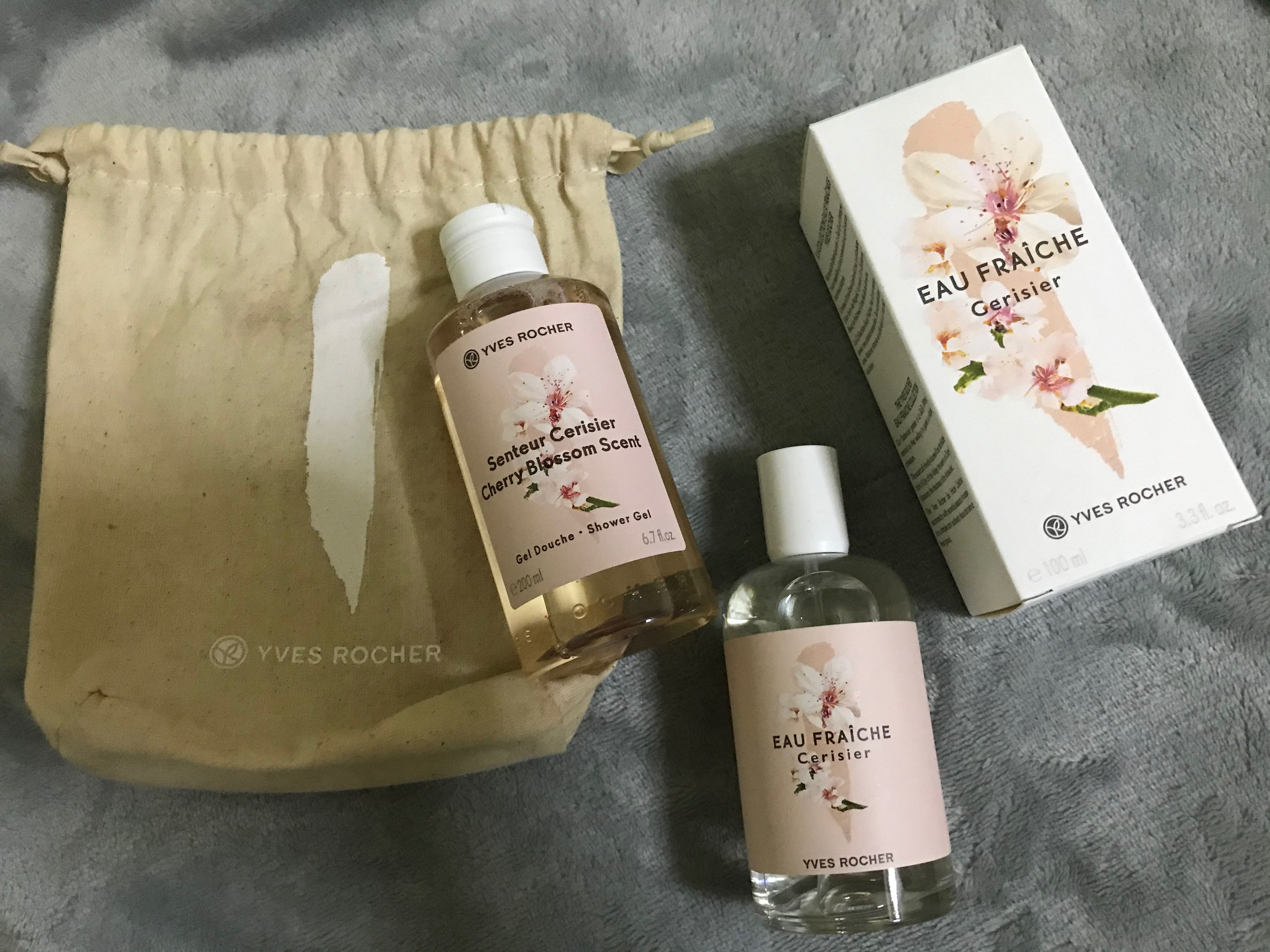 Yves rocher cherry on sale bloom eau de toilette