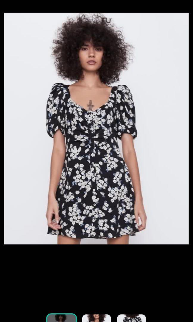 Zara daisy print dress top