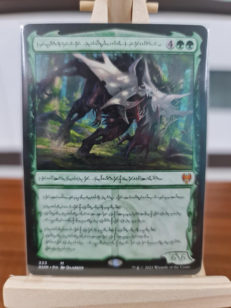 1 X Vorinclex, Monstrous Raider (Phyrexian Text), Hobbies & Toys, Toys &  Games on Carousell