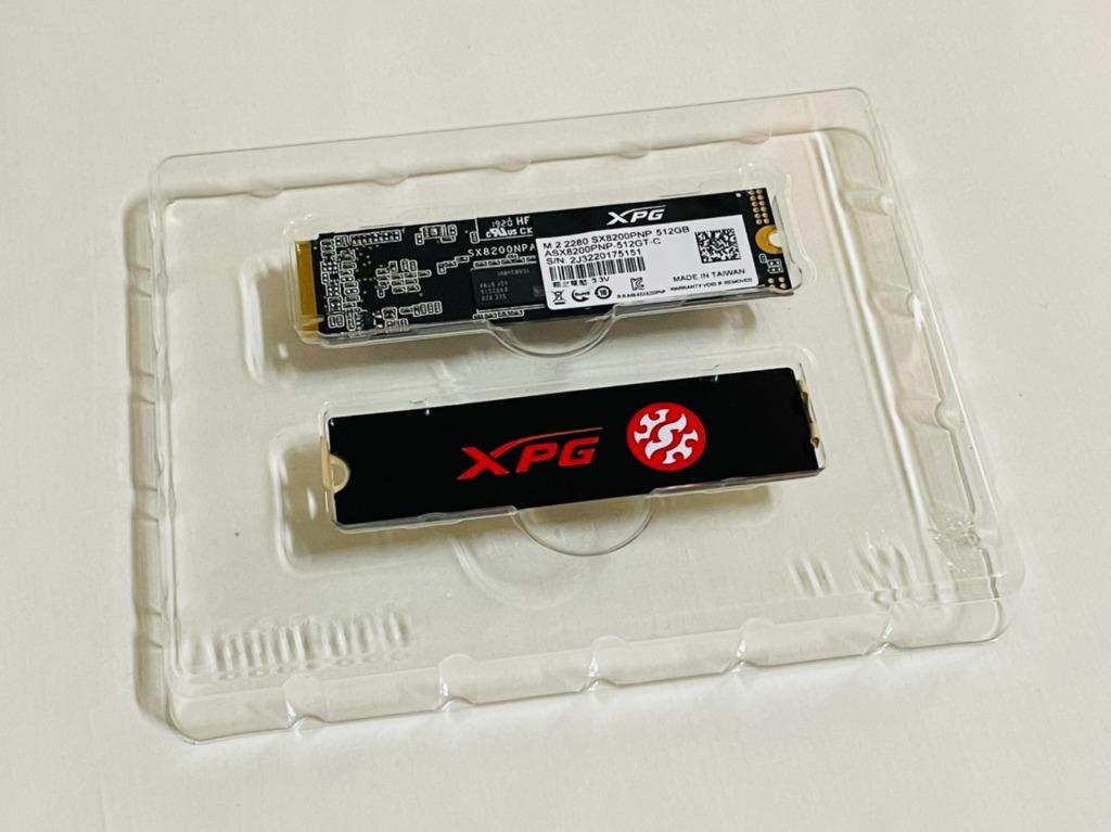威剛XPG SX8200 Pro 512G M.2 2280 PCIe SSD, 電腦及科技產品, 電腦
