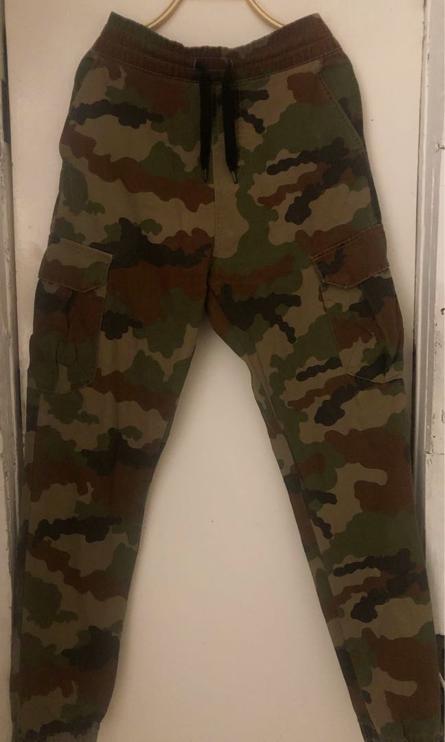 adidas camo cargo pants