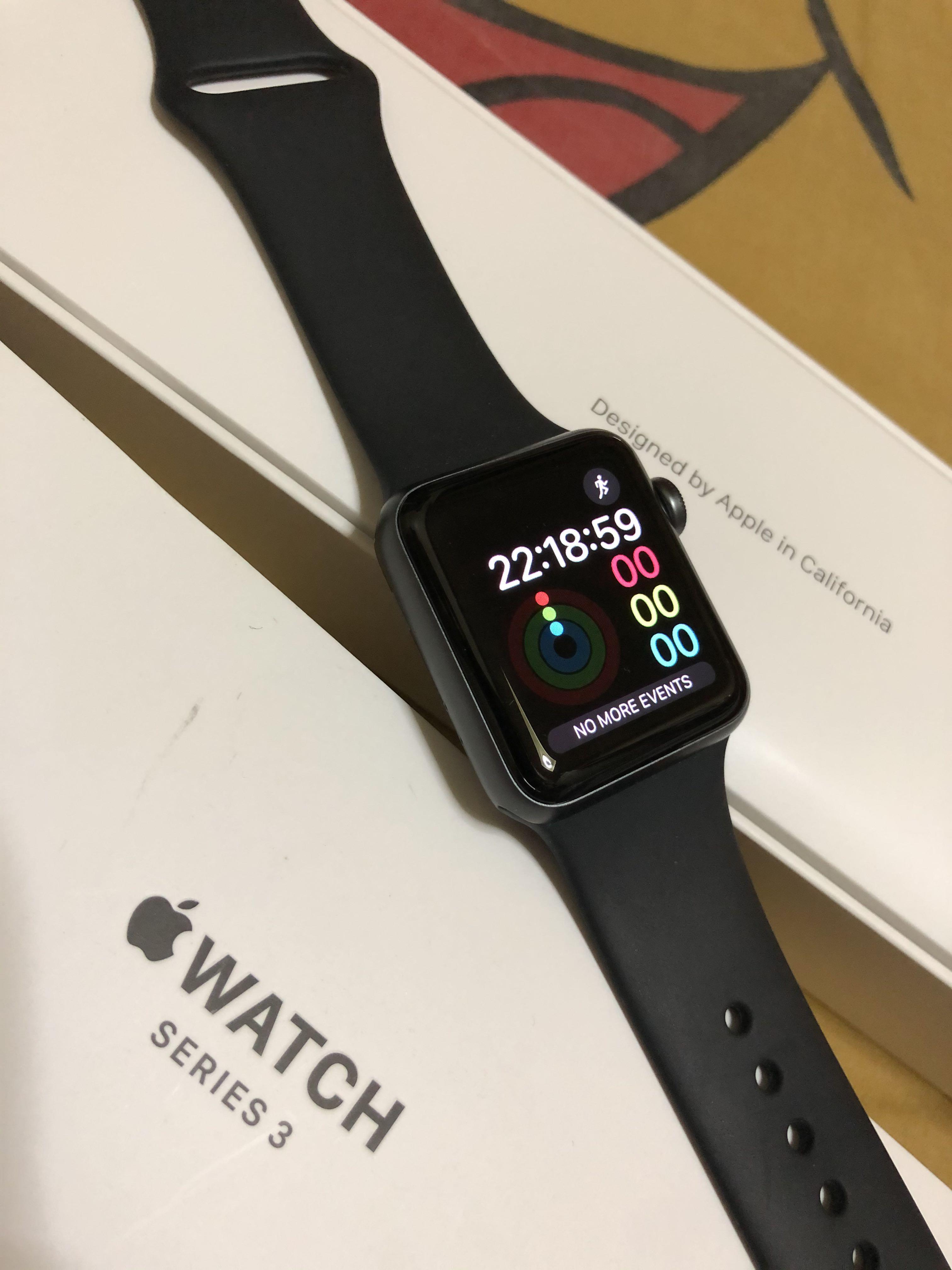 Apple Watch Series 3 38mm FOR SALE RUSH Audio Portable Audio Accessories on Carousell