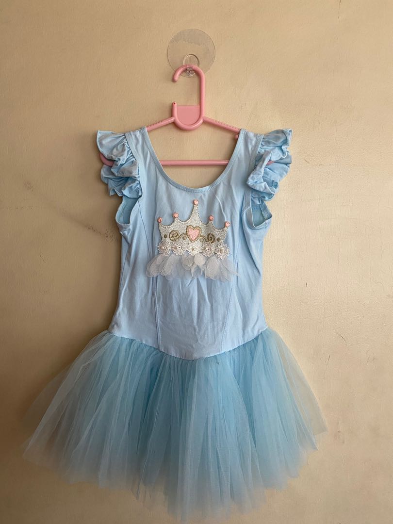 Baby Blue Ballet Tutu Dress Babies Kids Babies Kids Fashion On Carousell