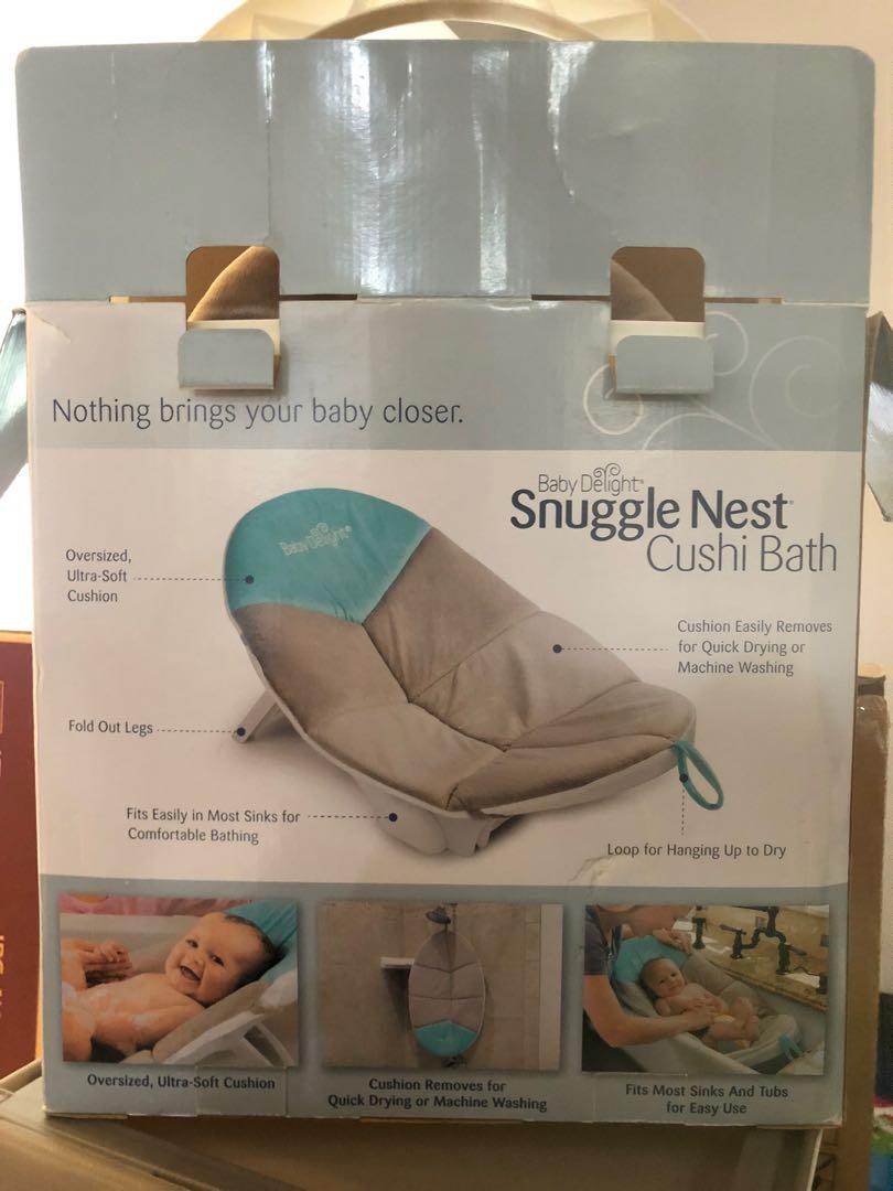 Baby Delight Snuggle nest cushi bath Babies Kids Nursing