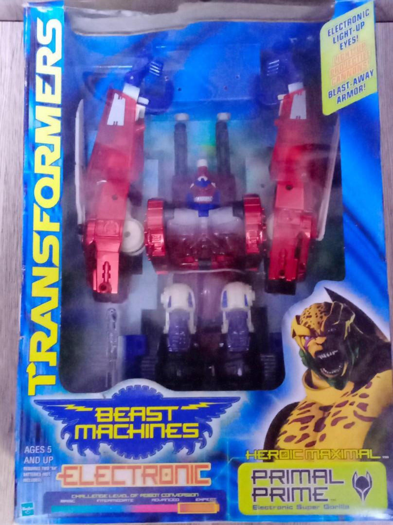 Transformers Beast Machines Primal Prime, Hobbies & Toys, Toys & Games
