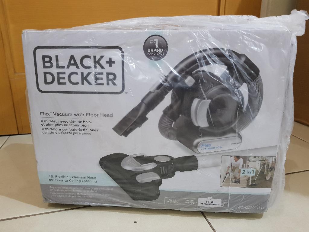 Black+decker BDH2020FLFH Max Lithium Flex Vacuum with Stick Vacuum