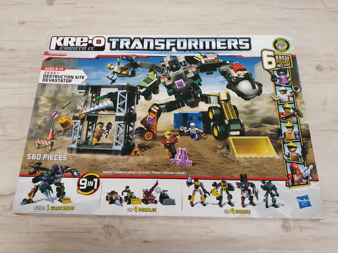 KRE-O Transformers Destruction Site Devastator Set (36951) 