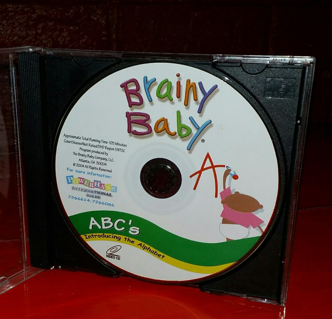 Brainy Baby Abc S Introducing The Alphabet Vcd Hobbies Toys Music Media Music Scores On Carousell