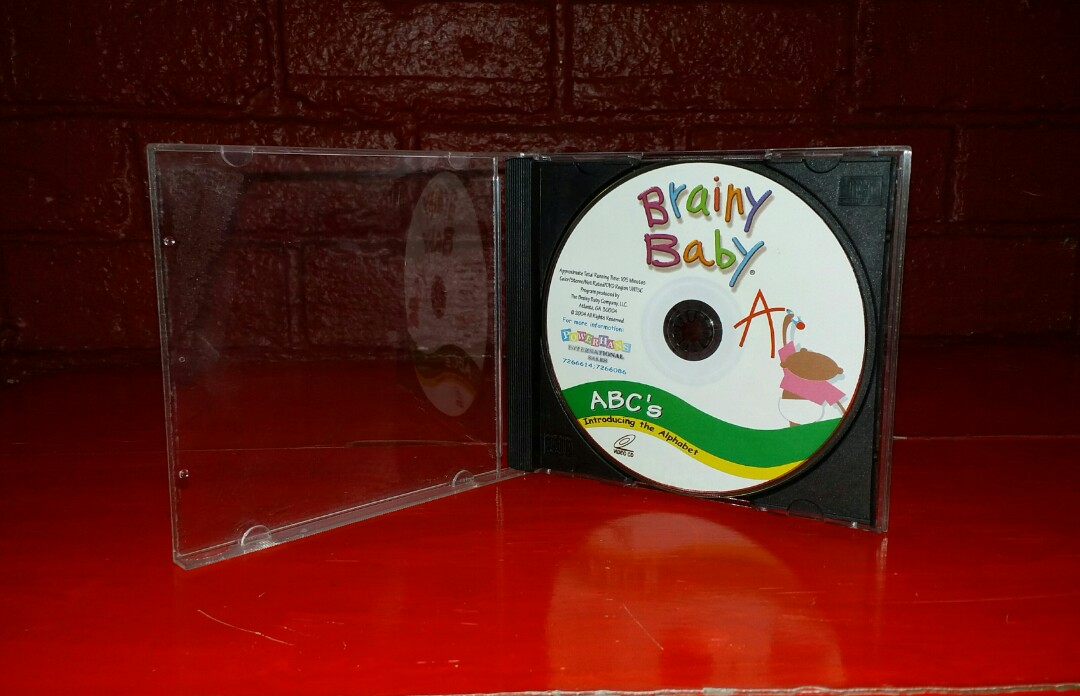 Brainy Baby Abc S Introducing The Alphabet Vcd Hobbies Toys Music Media Music Scores On Carousell