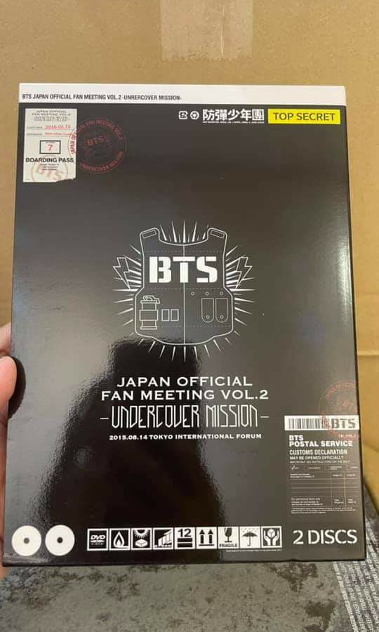 ON HAND] BTS Japan Official Fan Meeting Vol 2 Undercover Mission, Hobbies   Toys, Memorabilia  Collectibles, K-Wave on Carousell