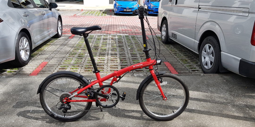 BTwin Tilt 120 Folding bike Sports Equipment Bicycles Parts Bicycles on Carousell