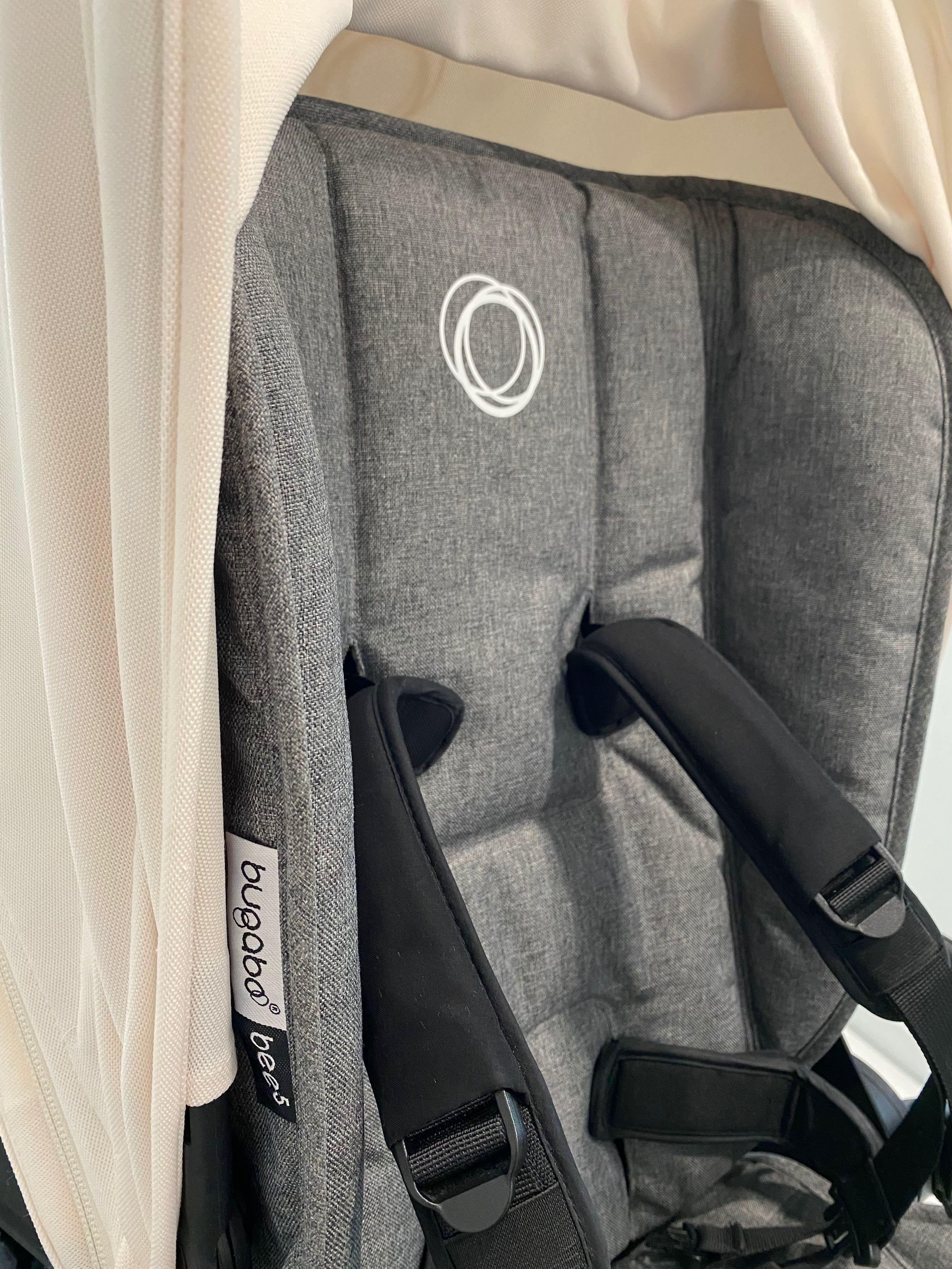 Bugaboo bee 5 New Seat hardware replaced black frame grey melange seat Babies Kids Going Out Car Seats on Carousell