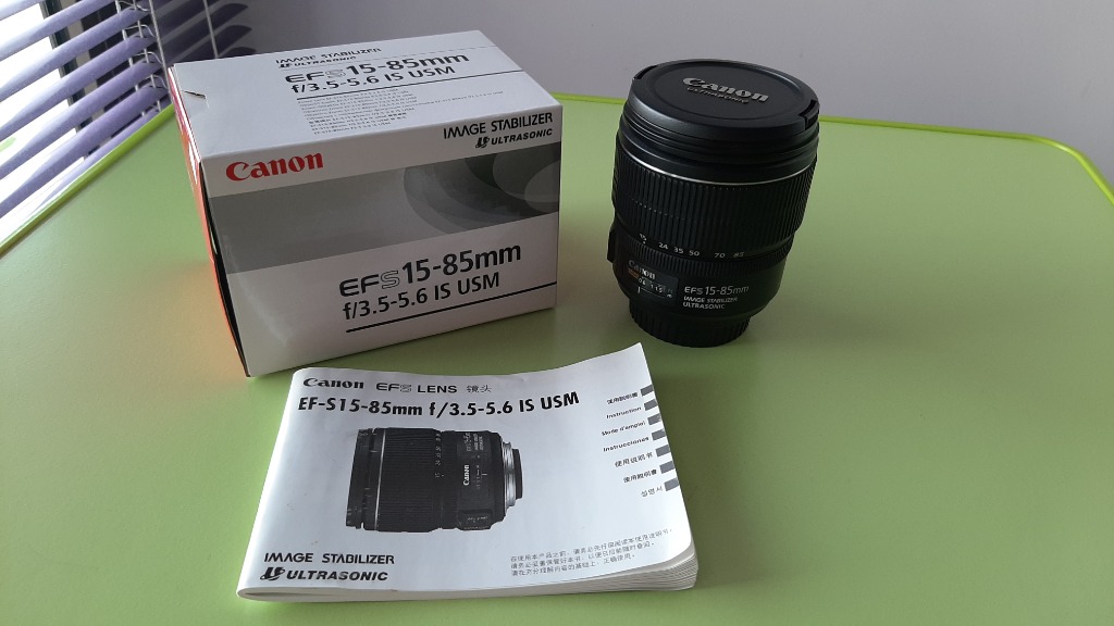 卸直営店（お得な特別割引価格） 【良品】 キヤノン EF-S15-85mm F3.5