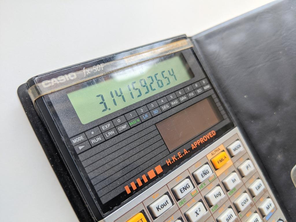 Casio fx 50F DSE Science Calculator not EL 506V fx 3650P 3950P SC185 fx 50FH SRP 285II HP 30S fx50F Carousell