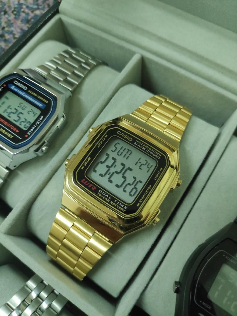 Casio a178 gold shop