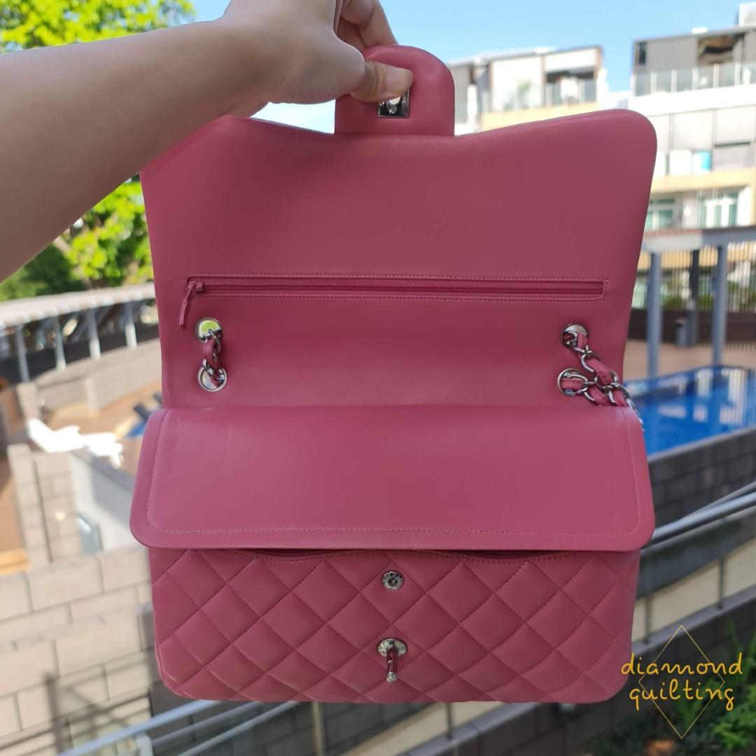 Chanel Caviar Quilted Jumbo Classic Pink Double Flap