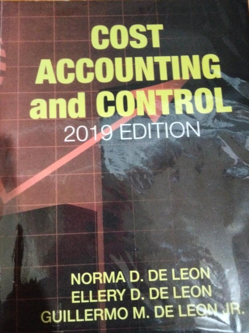 Cost Accounting and Control by De Leon, Hobbies & Toys, Books