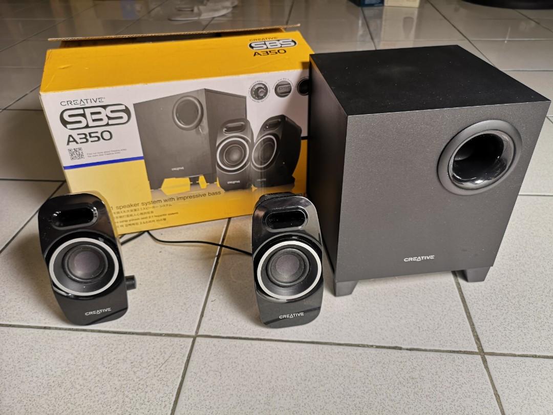 Creative SBS A350 Speaker Audio Soundbars Speakers Amplifiers