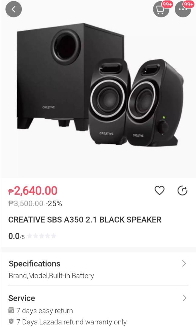 Creative deals a250 lazada