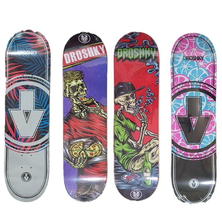 droshky 8 0 8 25 skateboard decks sports equipment sports games skates rollerblades scooters on carousell