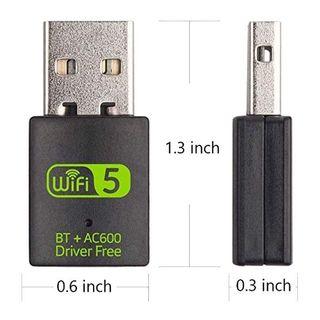 Dual Band + Bluetooth USB Adapter