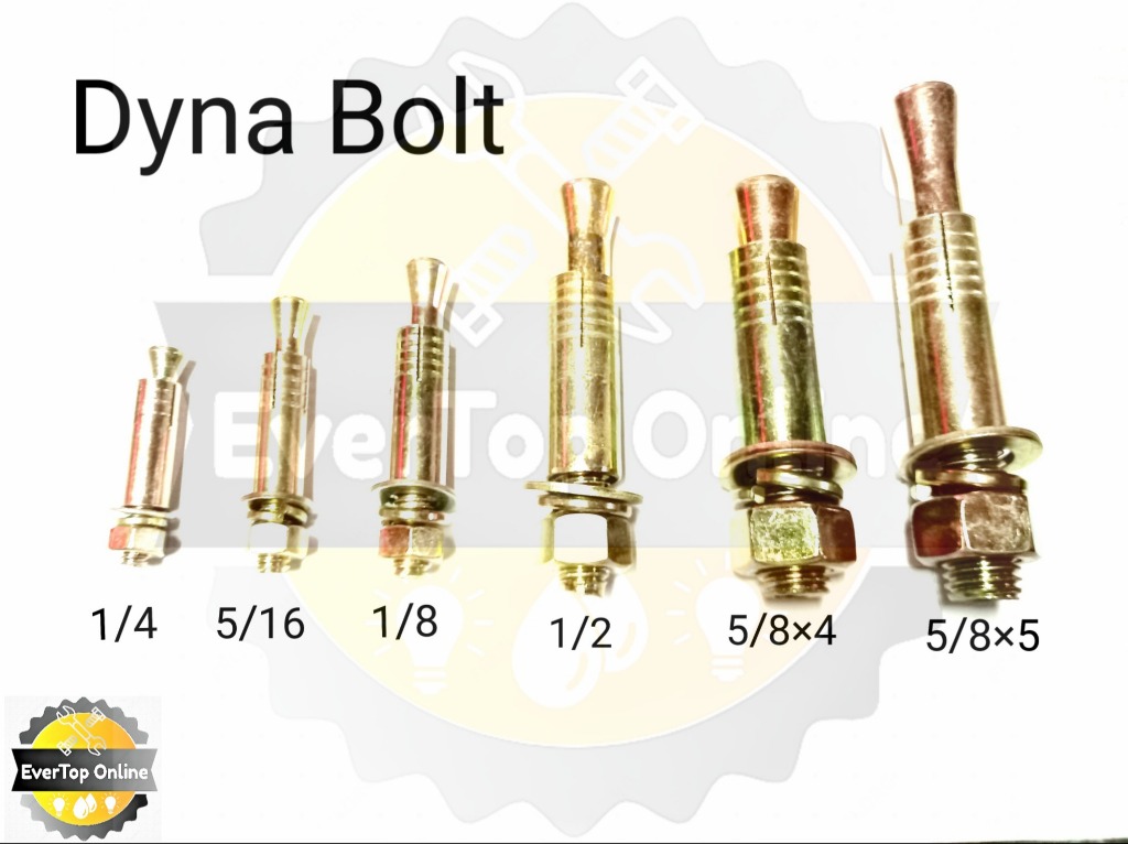 DYNA BOLT, Commercial & Industrial, Construction Tools & Equipment on