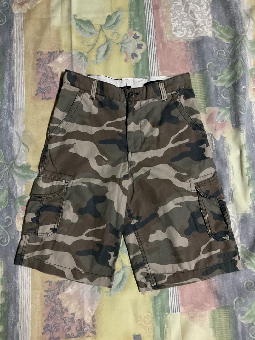 Faded Glory Camouflage Cargo Shorts For 