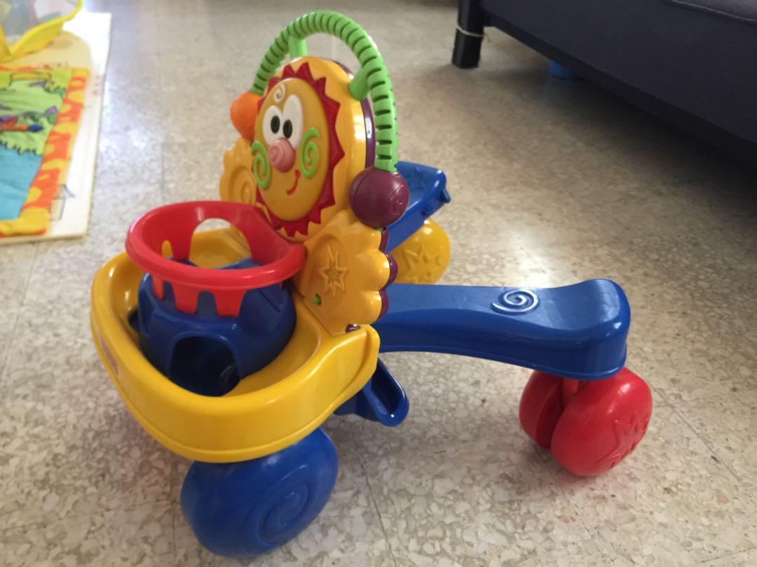 Fisher Price Lion Stride to Ride Walker