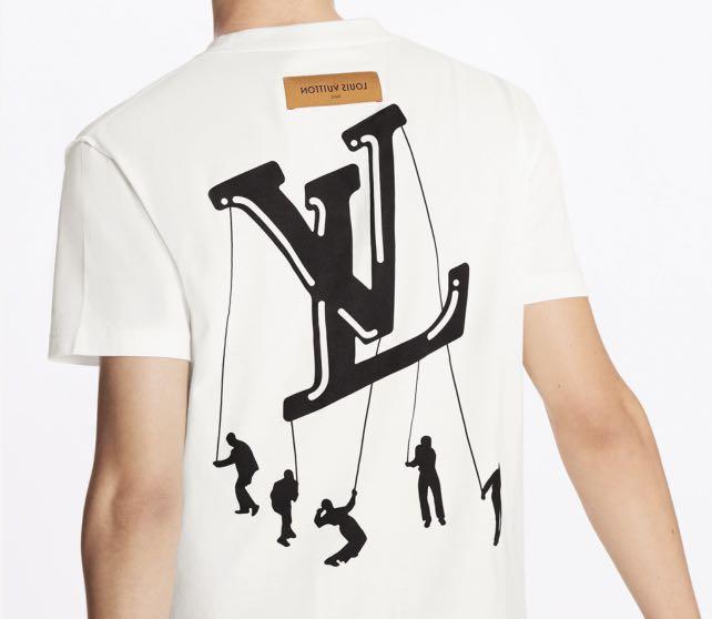 FLOATING LV PRINTED T-SHIRT (Original Louis Vuitton), Men's Fashion, Tops &  Sets, Tshirts & Polo Shirts on Carousell