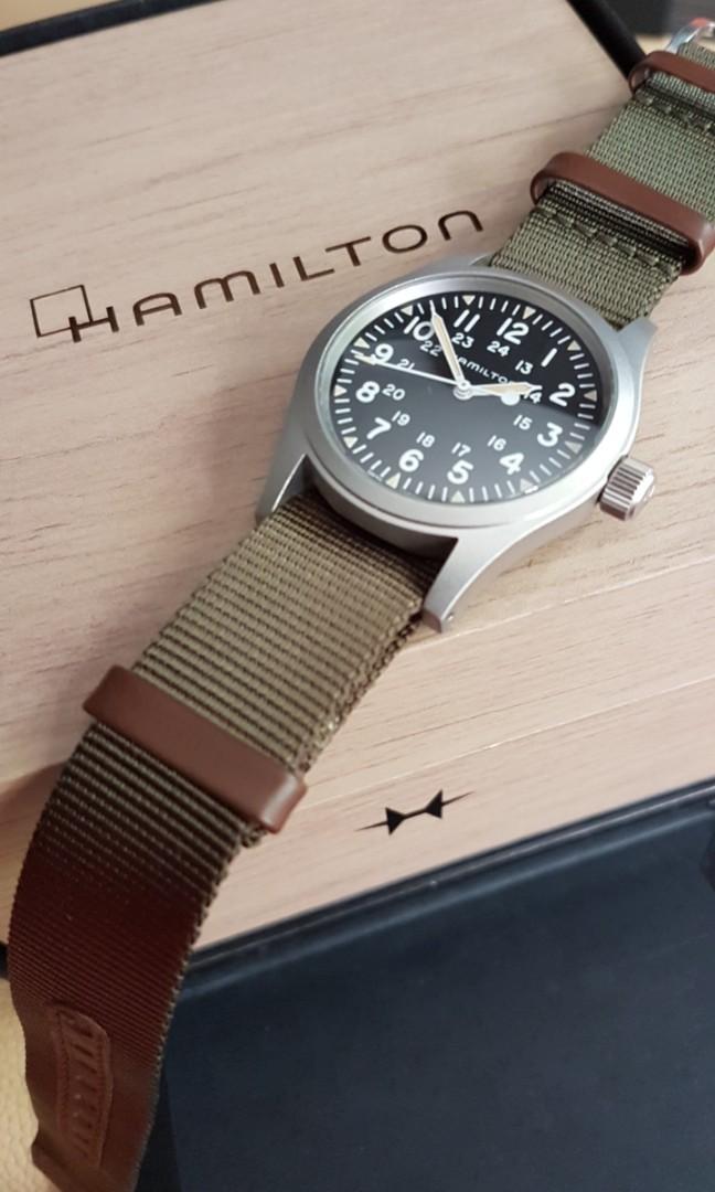 Hamilton khaki sale discount