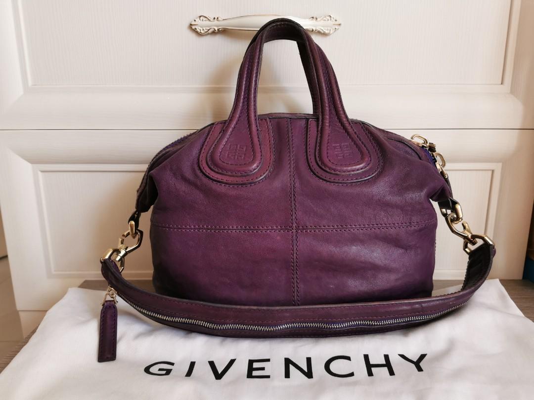 Purple givenchy cheap bag