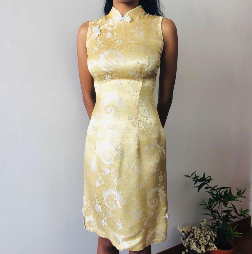 Gold cheongsam shop