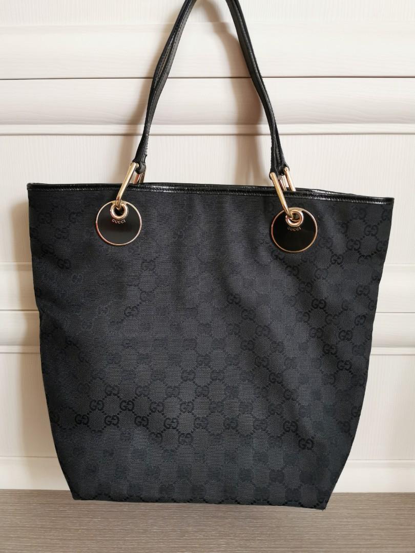 Gg canvas tote discount