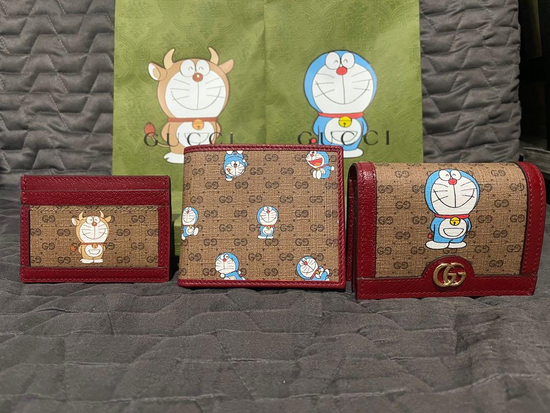 marmont wallet gucci Doraemon wallet
