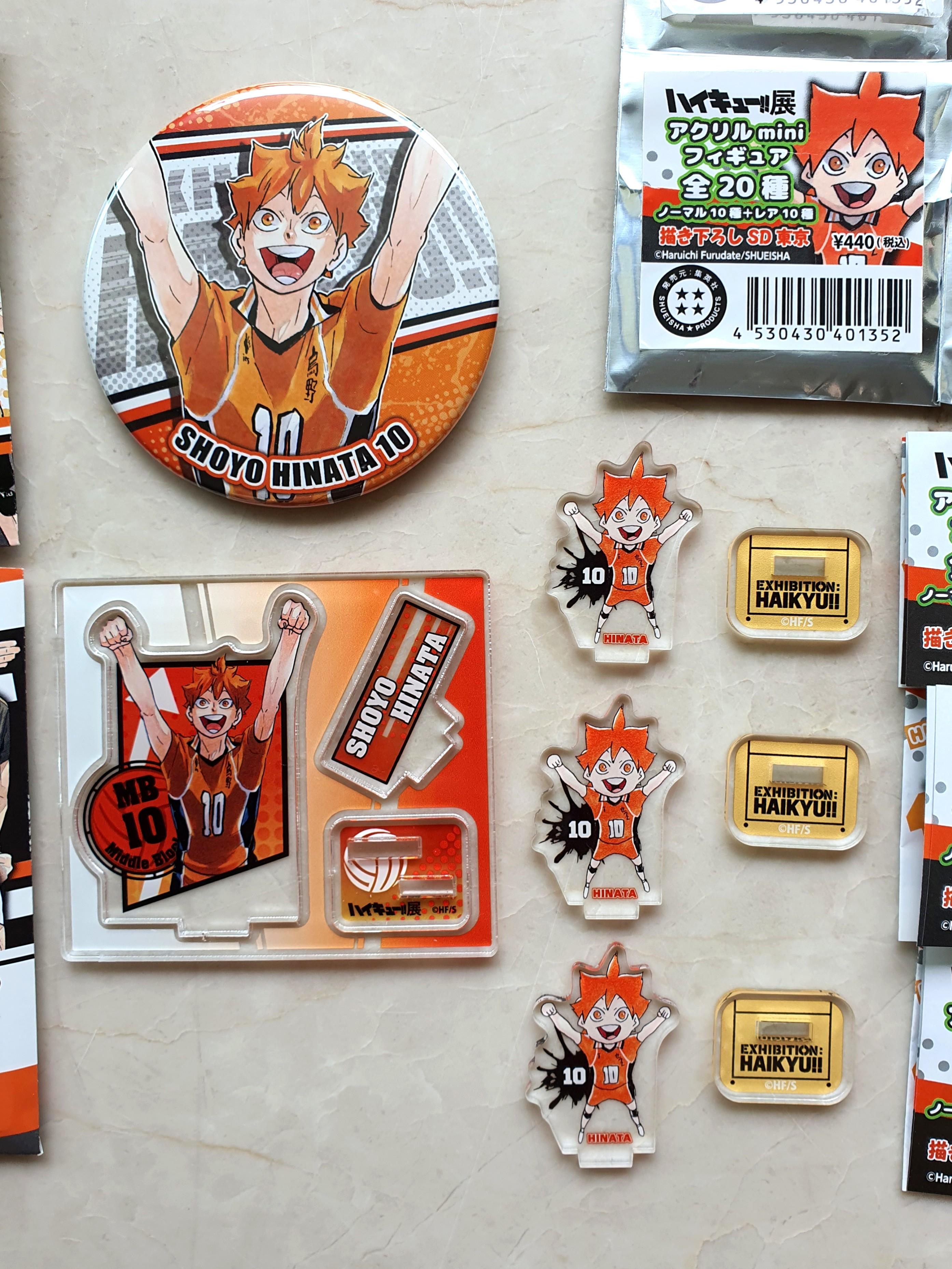 Haikyuu Acrylic Mini stands Original Art exhibition, Hobbies ...