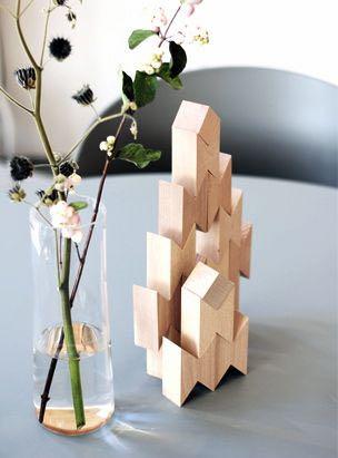 HAY twins wooden blocks 希少廃盤 オブジェ 不足有り HAY twins wooden block, 興趣及遊戲, 手作＆自家設計, 工藝用品