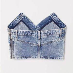 H&m moschino bustier cheap