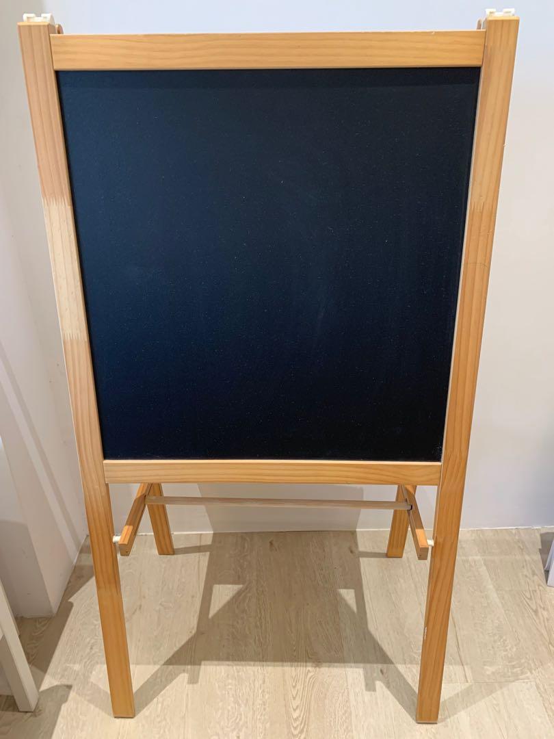 Ikea Easel whiteboard blackboard, Babies & Kids, Baby Nursery & Kids