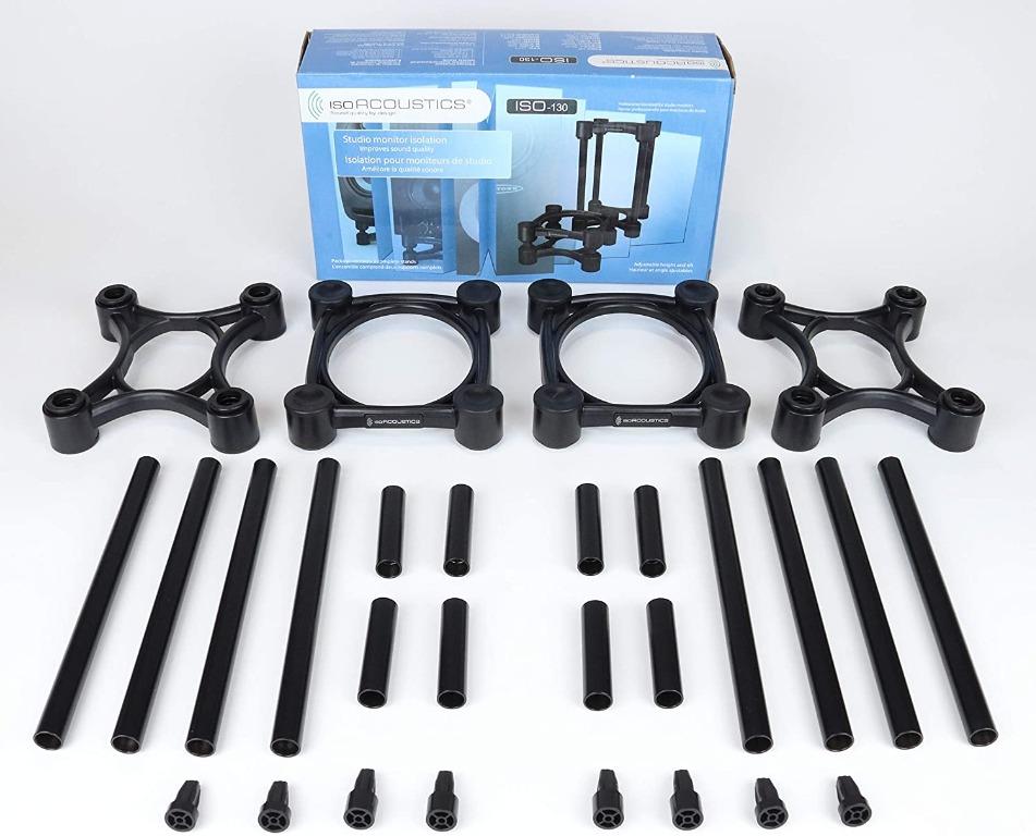 IsoAcoustics Iso-Stand Series Speaker Isolation Stands with Height ...