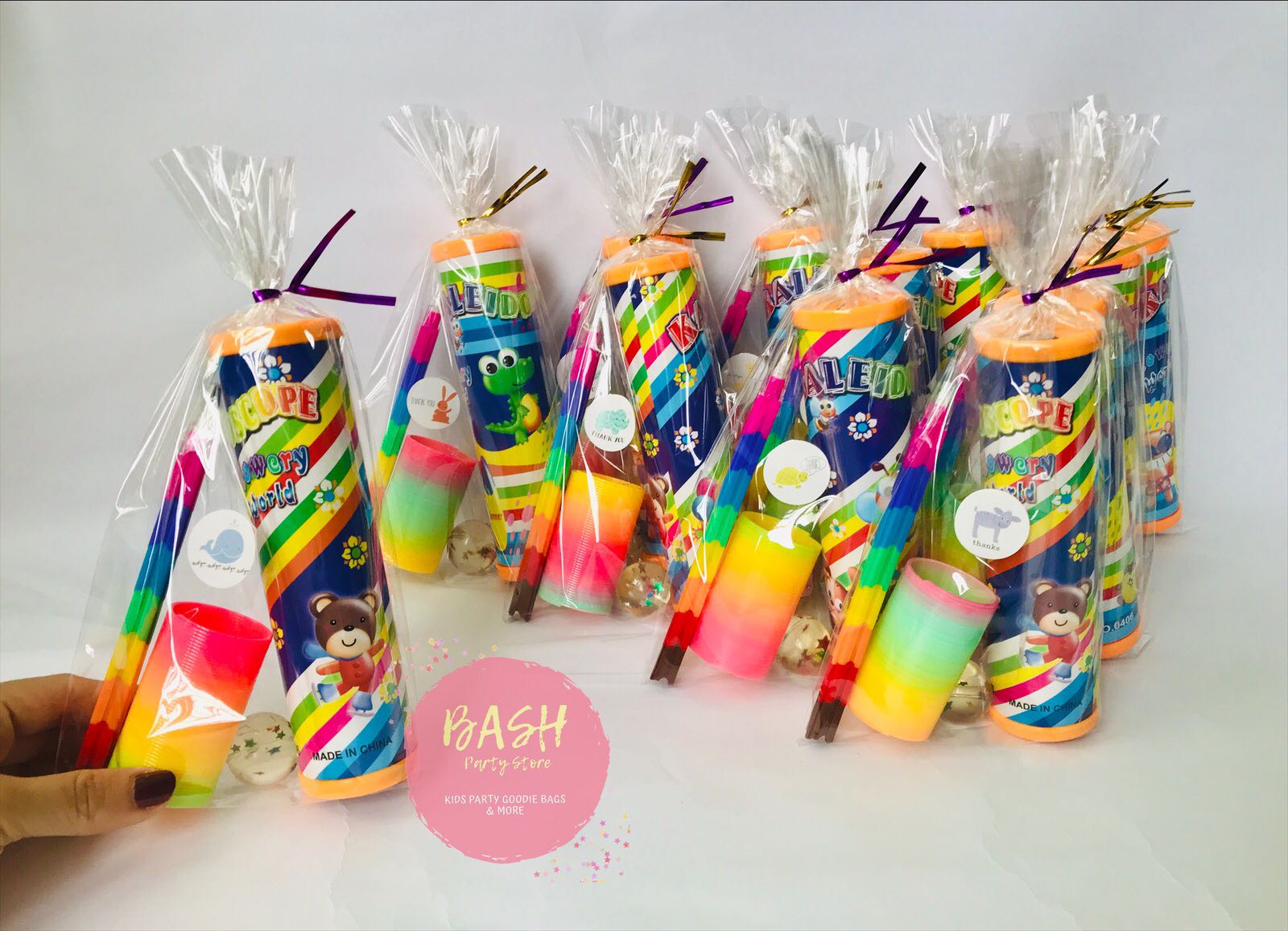 ArtCreativity Mini Candy Loot Bags, Set of 48, Durable Plastic Goodie – Art  Creativity