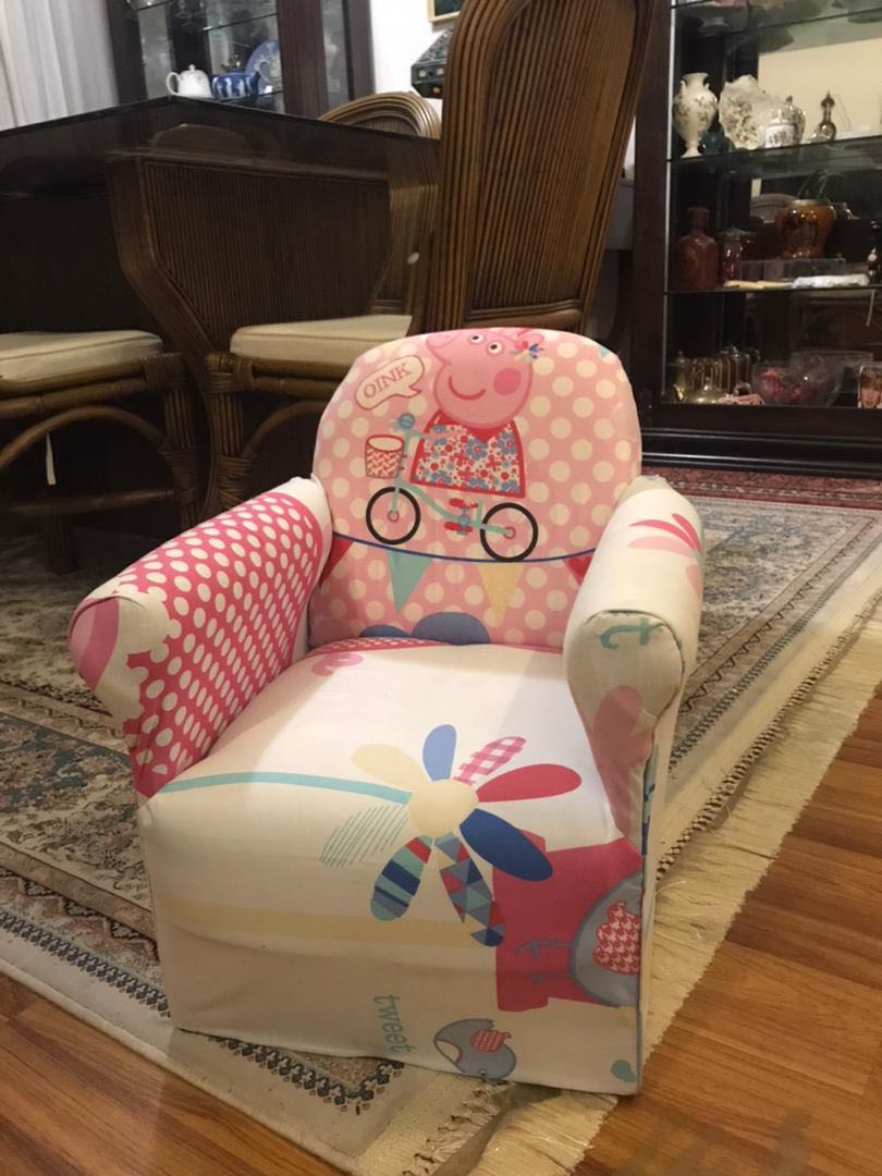 Kids Peppa Pig mini Sofa armchair from UK