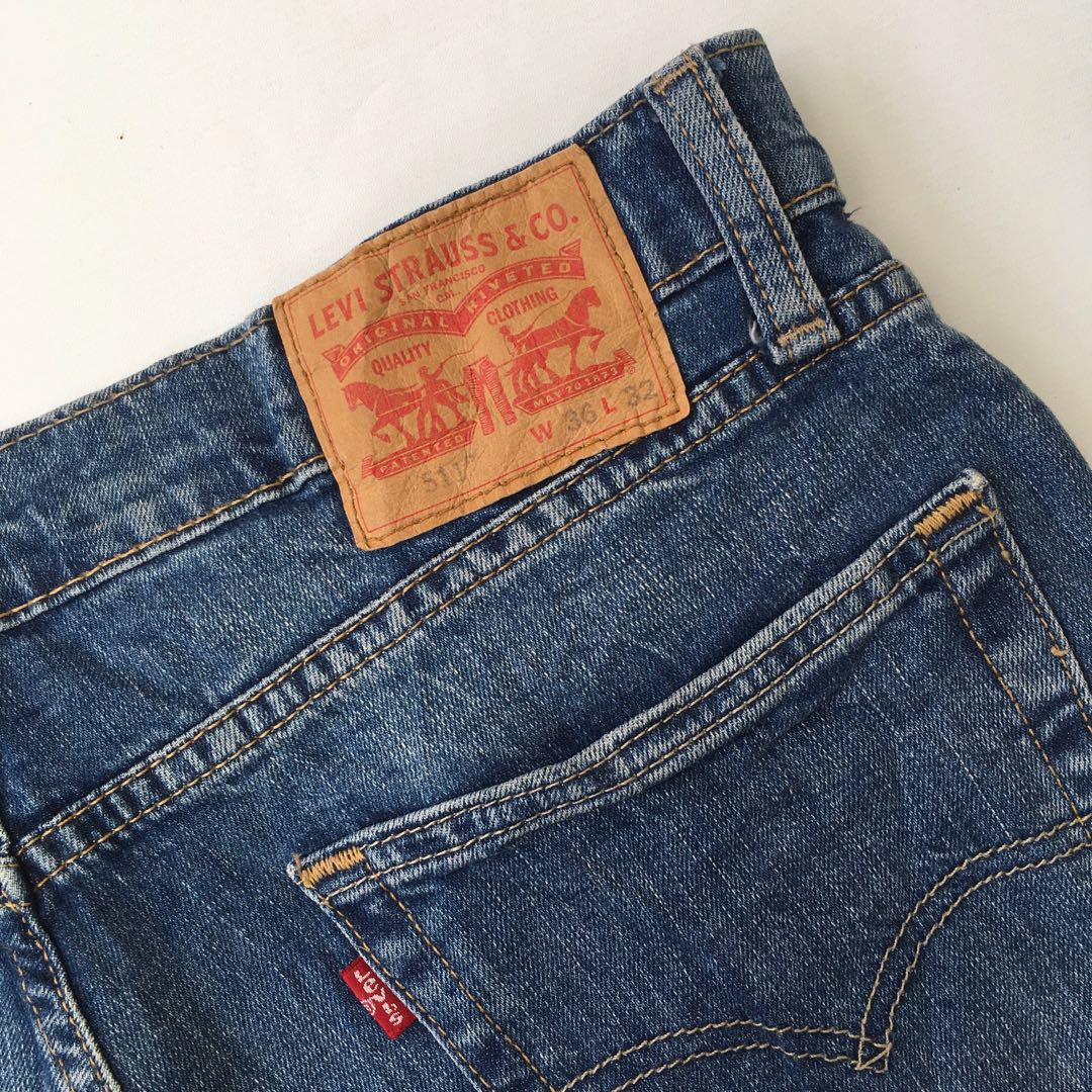 Levis 511 (size 36), Fesyen Pria, Pakaian , Bawahan di Carousell