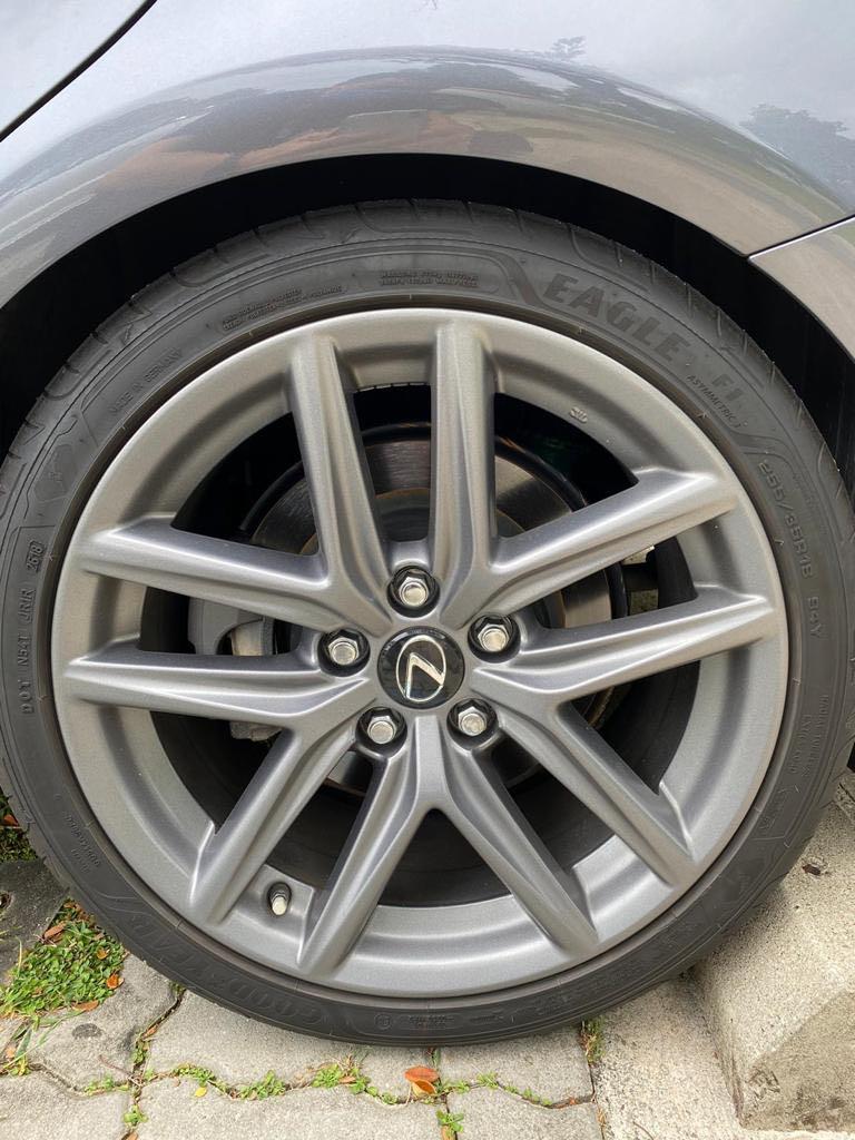 LEXUS IS F Sport Original Wheels, Car Accessories, Tyres & Rims on