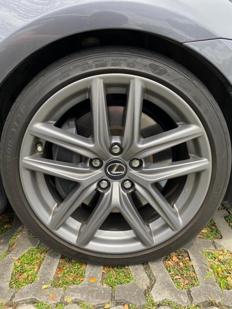 LEXUS IS F Sport Original Wheels, Car Accessories, Tyres & Rims on