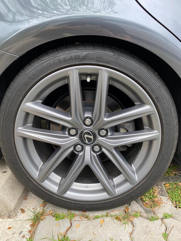 LEXUS IS F Sport Original Wheels, Car Accessories, Tyres & Rims on
