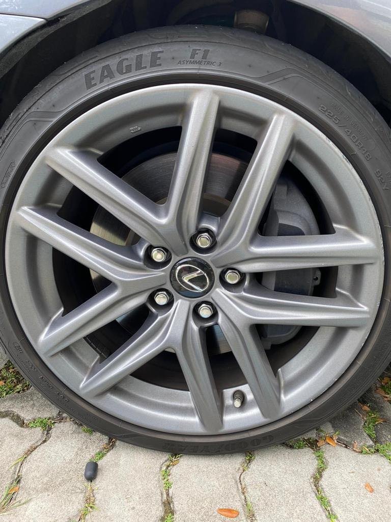 LEXUS IS F Sport Original Wheels, Car Accessories, Tyres & Rims on