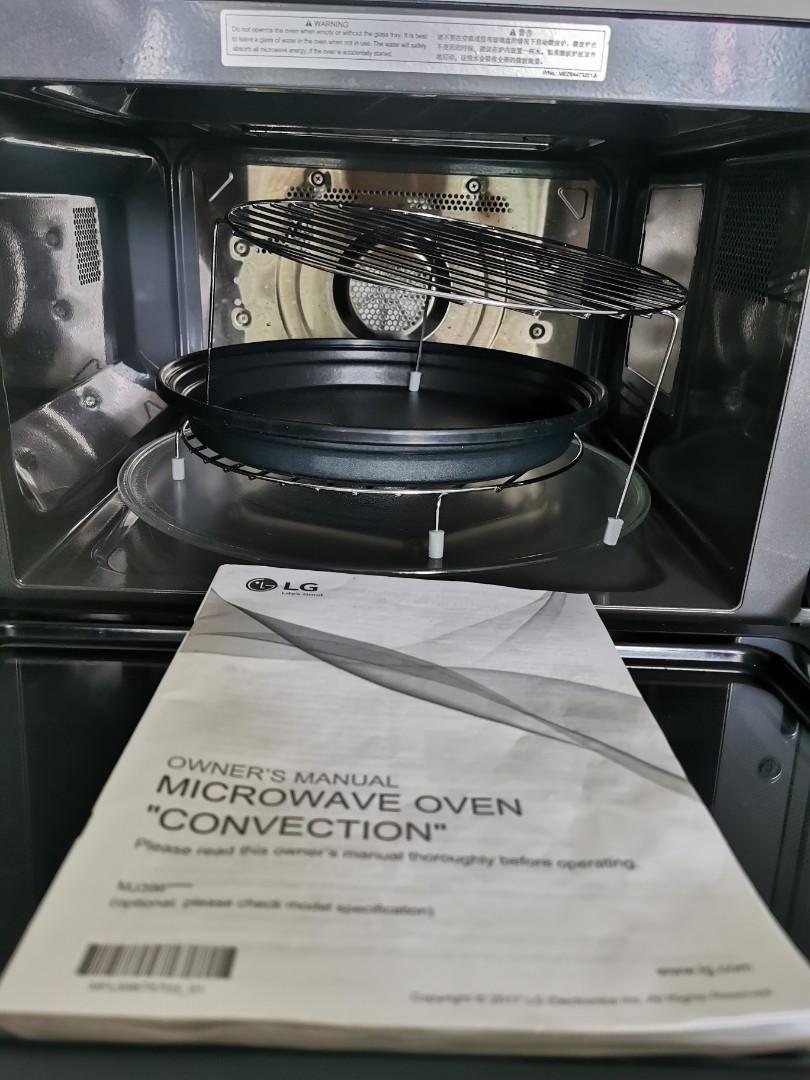 LG SMART INVERTER MICROWAVE 39L, TV & Home Appliances, Kitchen