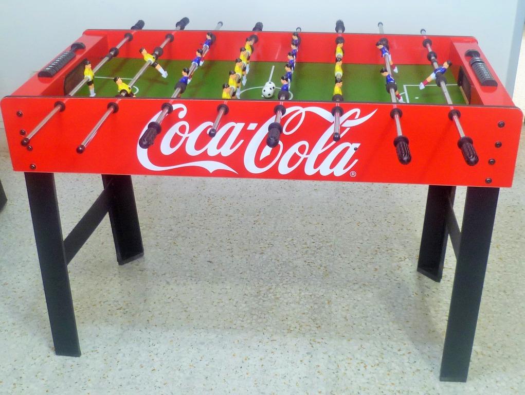 Limited Edition !! Coca Cola Foosball Table (Good condition !), Hobbies